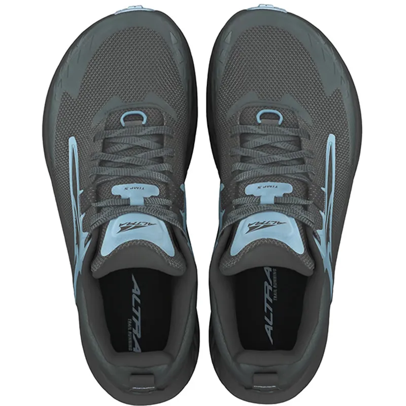 Altra Timp 5 Trail Running Shoe Womens in Black/Gray-5