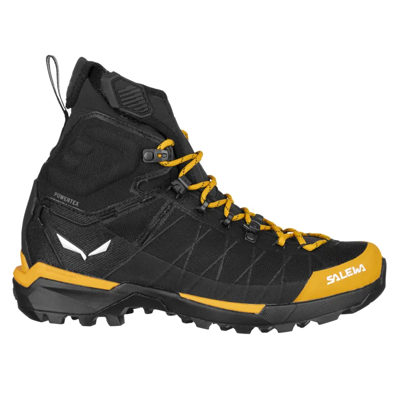 Salewa Ortles Light Mid Powertex Boot Womens in Yellow Gold/Black-5