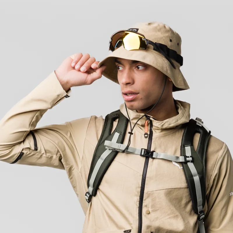 Salewa Puez Hemp Brimmed Hat in Quicksand-3