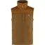 Fjallraven Buck Fleece Vest Mens in Chestnut