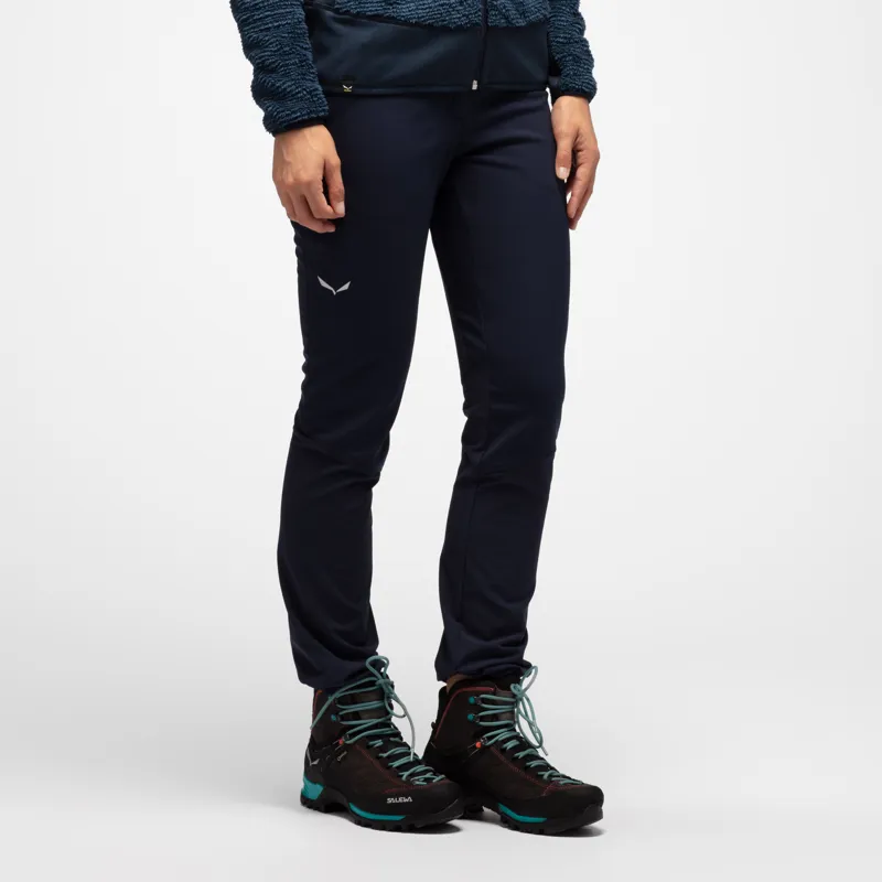 Salewa Dolomia Pants Womens in Black Out-2