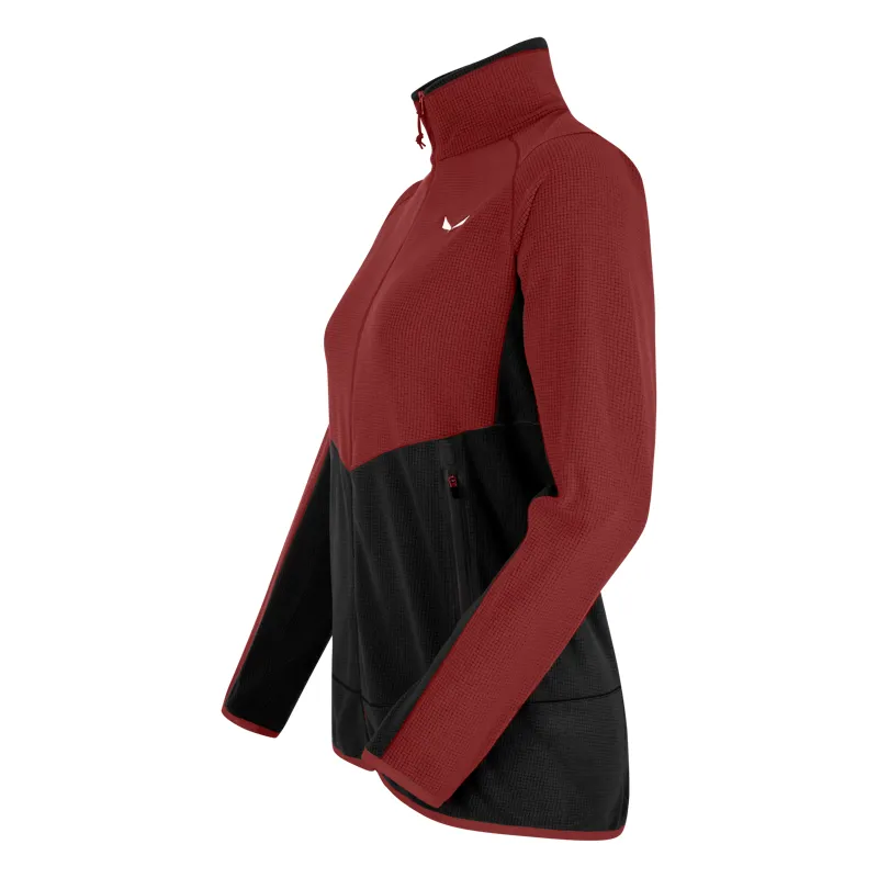 Salewa Paganella Polarlite Jacket Womens in Syrah-2