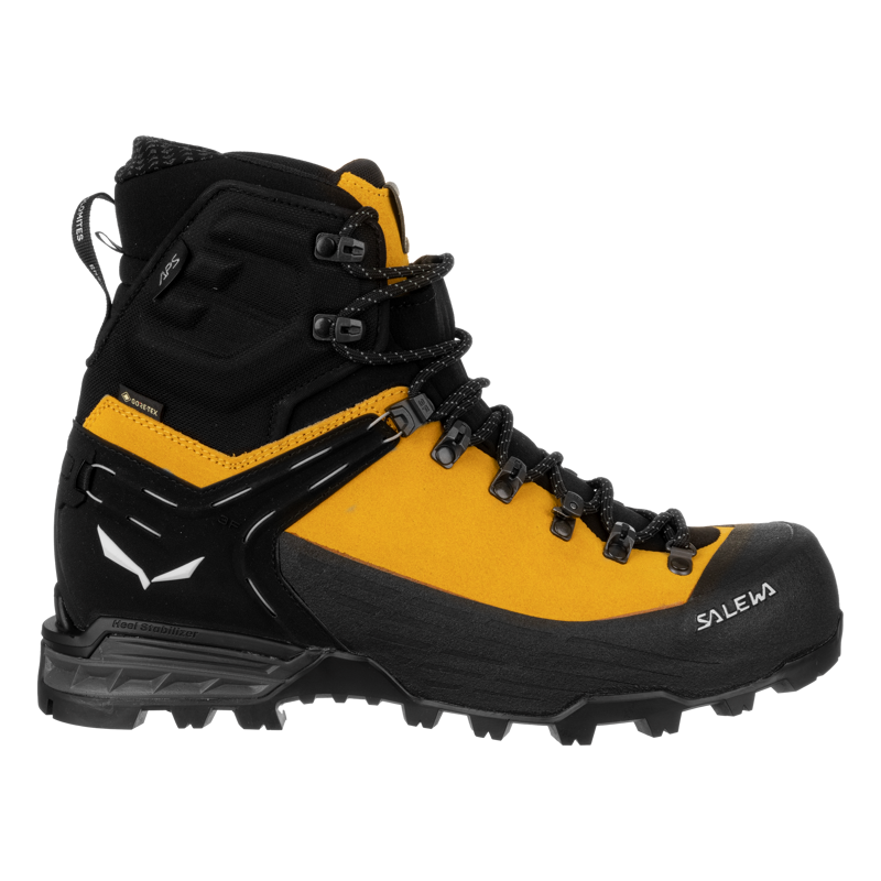 Salewa Ortles Ascent Mid GTX Boot Mens in Yellow Gold/Black-6