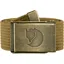 Fjallraven Canvas Brass Belt 4cm in Buckwheat Brown