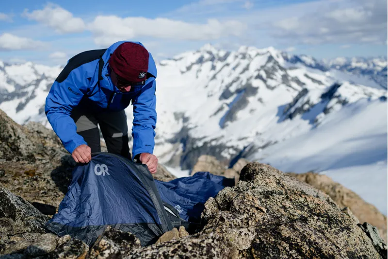 Outdoor Research Alpine Ascent Shell Bivvy in Nimbus-7