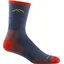 Darn Tough Hiker Micro Crew Midweight Cushioned Socks in Blue