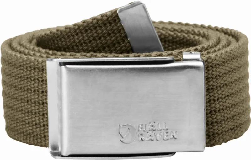 Fjallraven Canvas Belt in Taupe