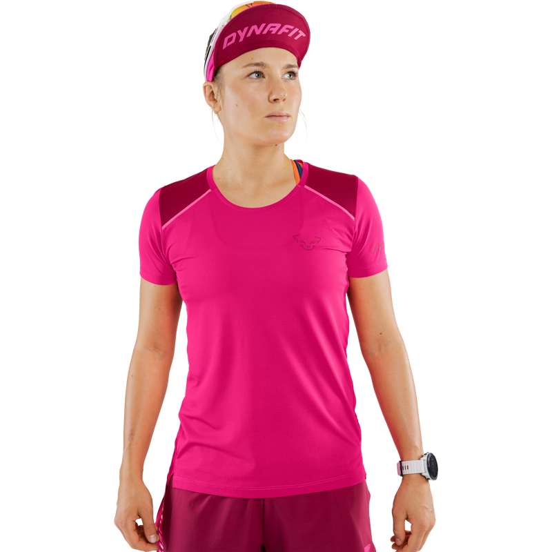 Dynafit Sky Shirt Womens in Blueberry/Marine Blue-3