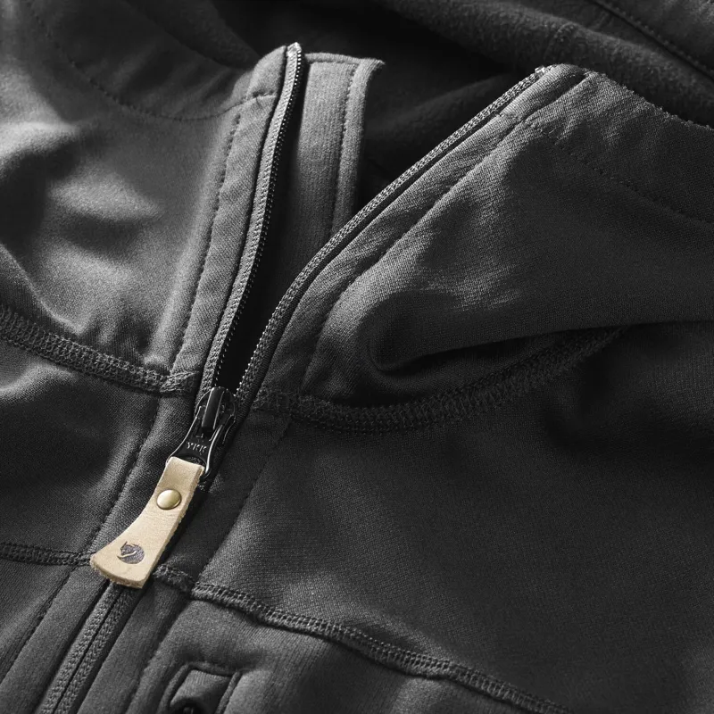 Fjallraven Abisko Trail Fleece Mens in Indigo Blue/Dark Navy-7