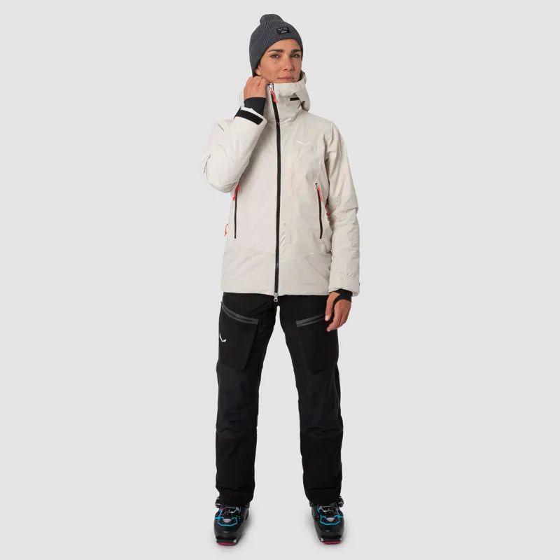 Salewa Sella 2l Ptx/Twr Trousers Womens in Black Out size 10-10