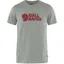 Fjallraven Logo T-Shirt in Grey Melange