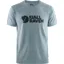 Fjallraven Logo T-Shirt Mens in Uncle Blue