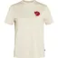 Fjallraven Fox Boxy Logo Tee Womens in Chalk White