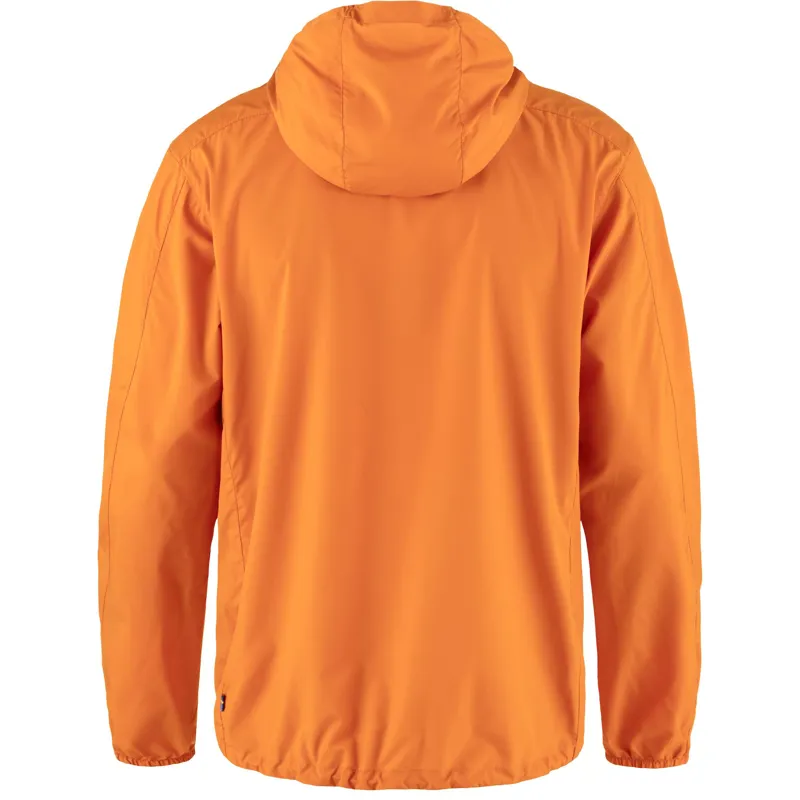Fjallraven High Coast Lite Anorak Mens in Sunset Orange-1