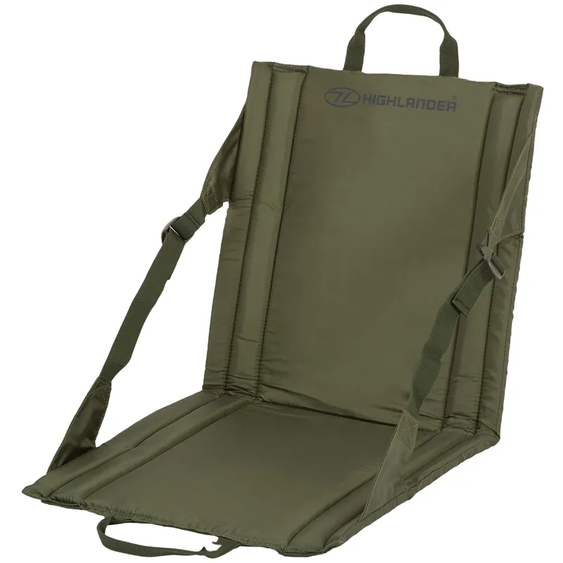 Highlander Outdoor Folding Seat in Olive Green