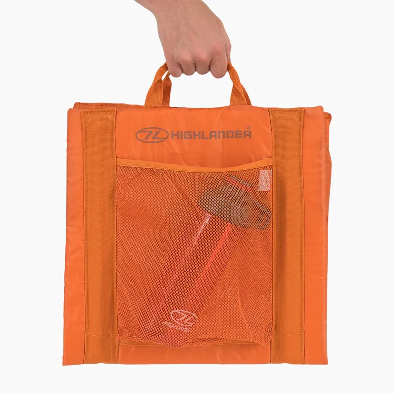 Highlander Outdoor Folding Seat in Orange-3