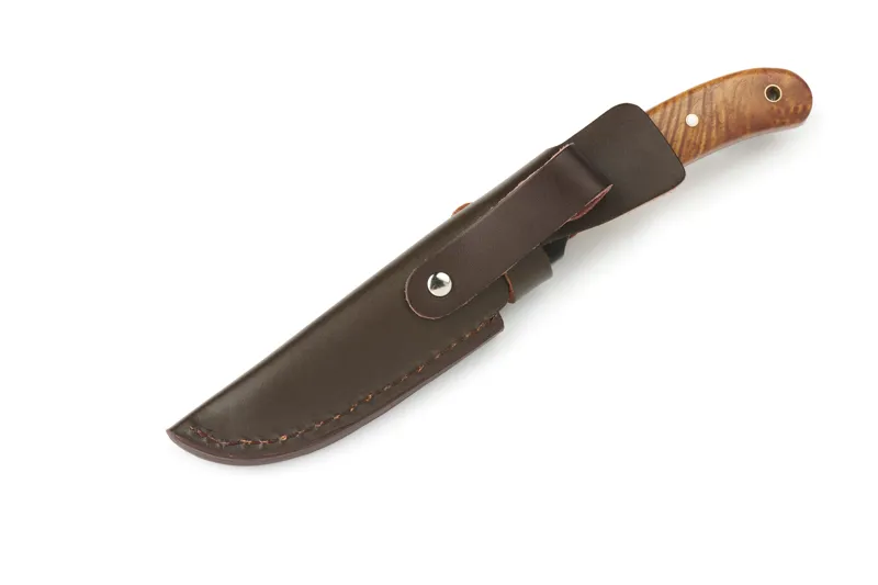 Whitby Walnut Handle Sheath Knife-4