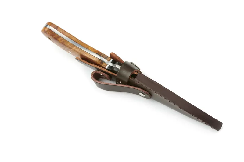 Whitby Walnut Handle Sheath Knife-5