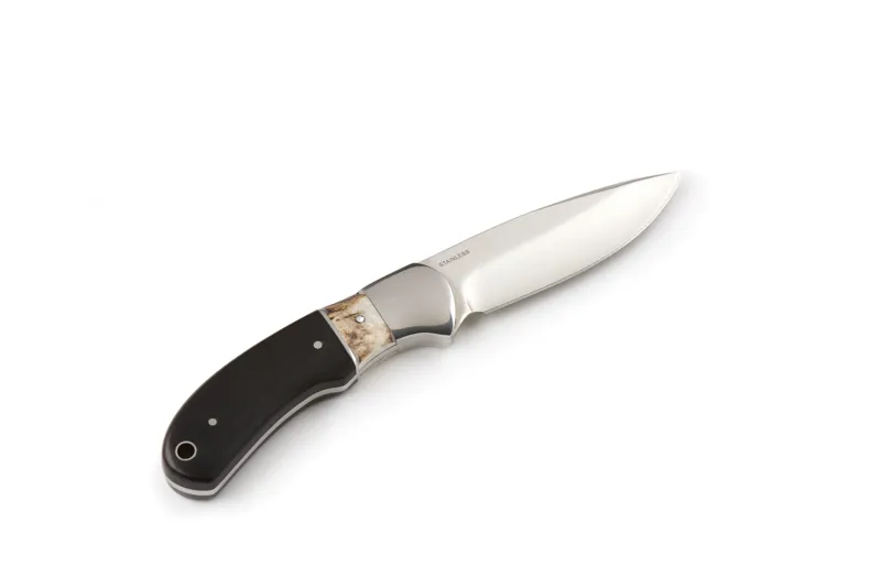 Whitby Staghorn and Ebony Wood Sheath Knife-2
