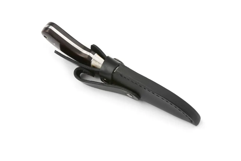 Whitby Staghorn and Ebony Wood Sheath Knife-5