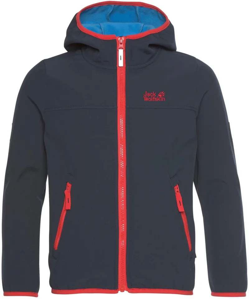 Jack Wolfskin Fourwinds Jacket Kids in Night Blue