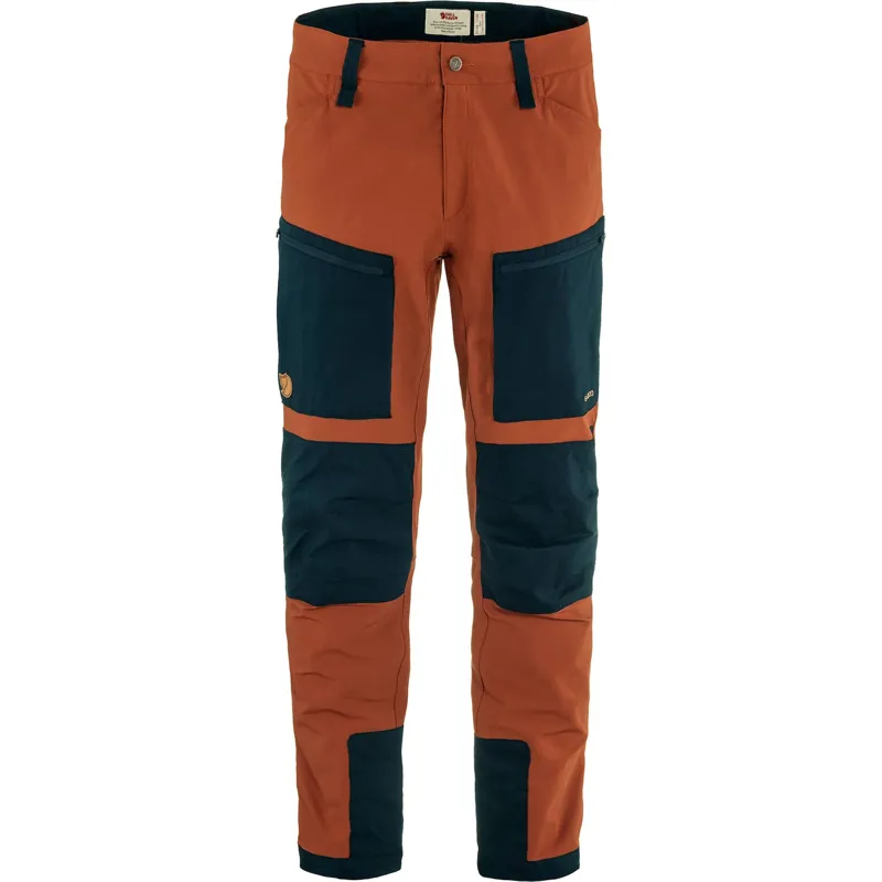 Fjallraven Keb Agile Trousers Reg Leg Mens in Autumn Leaf