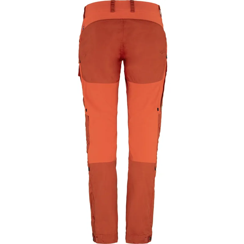 Fjallraven Keb Trousers Curved Reg Leg Womens in Cabin Red-1