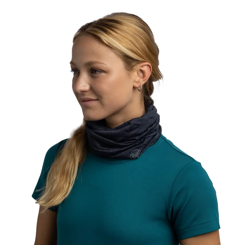 Buff Lightweight Merino Wool Multifunctional Headwear in Night Blue-2