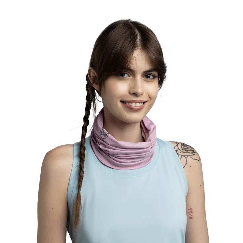 Buff Coolnet UV Neckwear in Solid Orchid-2