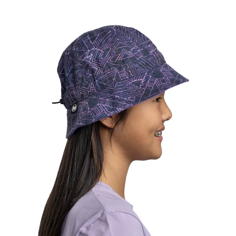Buff Fun Bucket Hat Youth in Kasai Violet-4