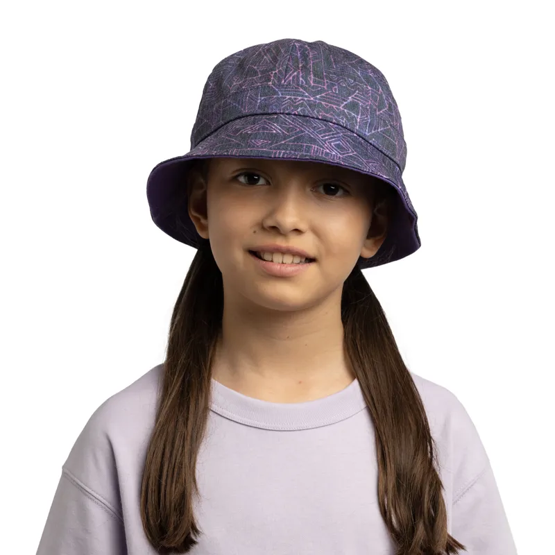 Buff Fun Bucket Hat Youth in Kasai Violet-2