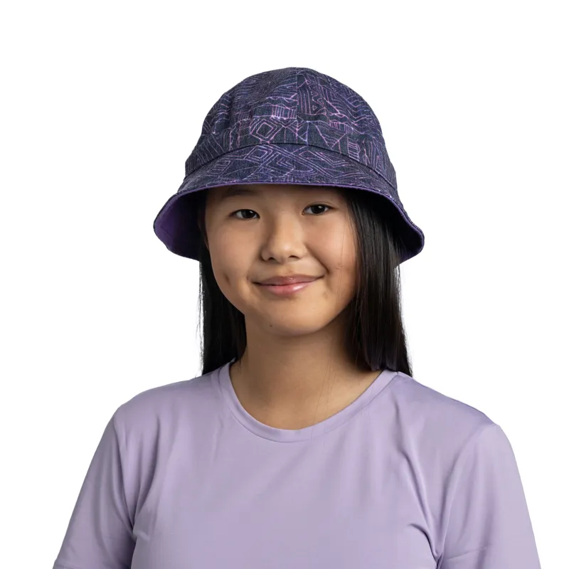 Buff Fun Bucket Hat Youth in Kasai Violet-3