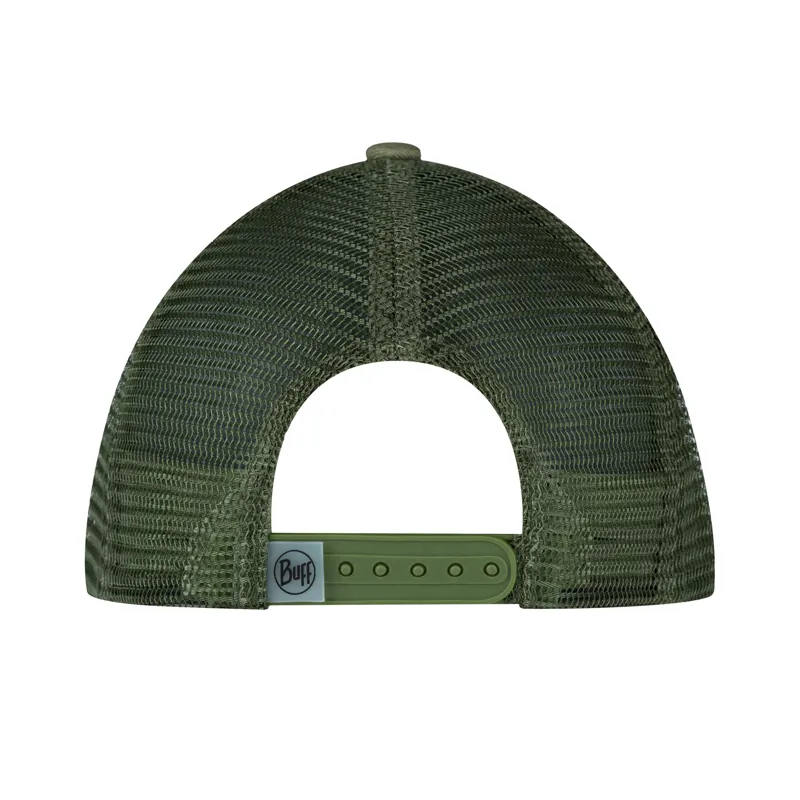 Buff Explore Trucker Cap in Wate Forest in L/XL-1