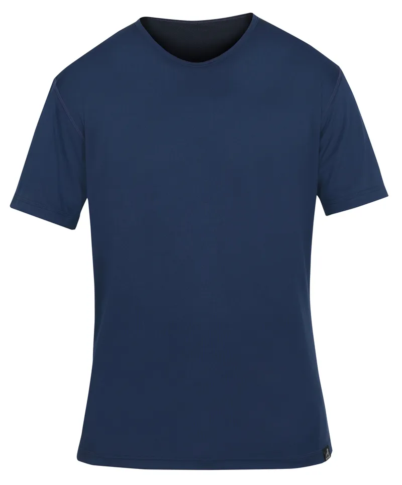 Paramo Cambia Short Sleeve Crew Neck Mens in Midnight Blue
