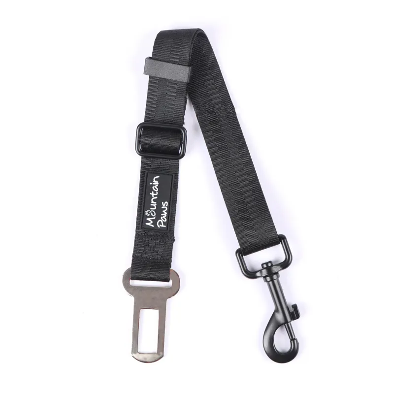 Mountain Paws Dog Seat Belt in Black-2