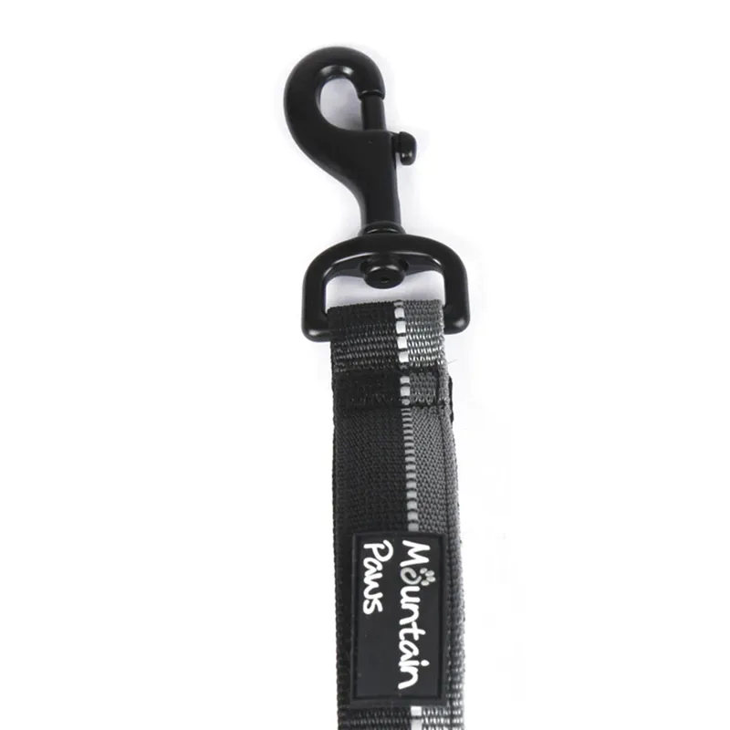 Mountain Paws Stretch Dog Lead in Black-1
