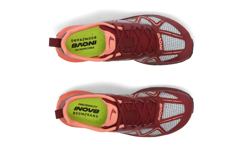 Inov8 MudTalon Speed Precision Womens in Burgundy Coral-3