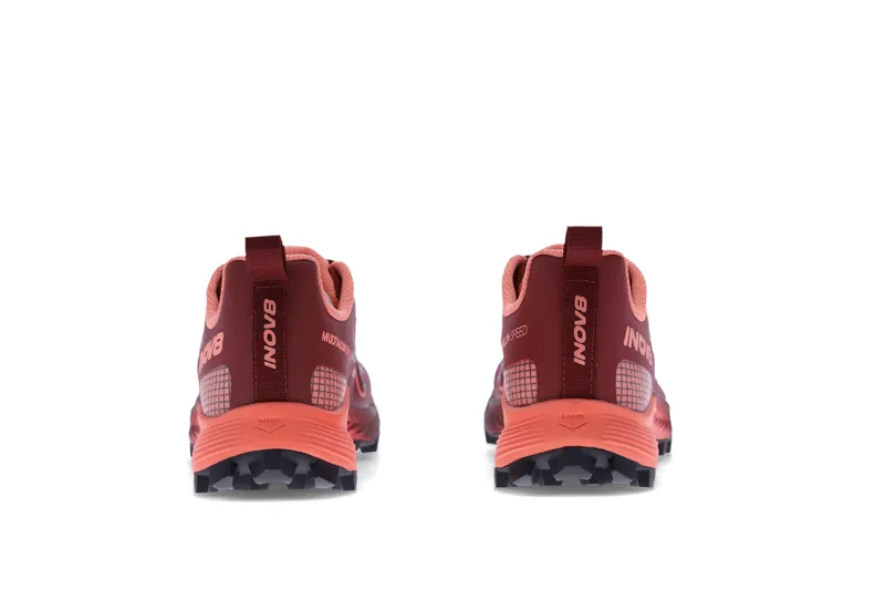 Inov8 MudTalon Speed Precision Womens in Burgundy Coral-4