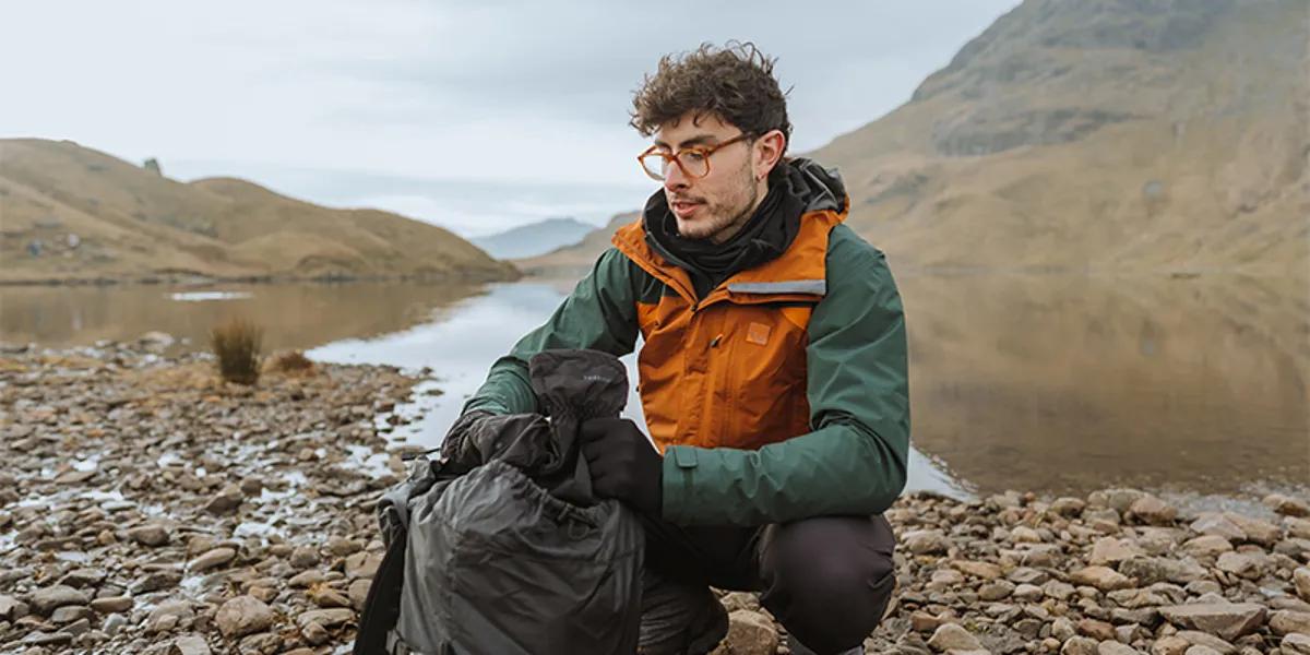 Sprayway men's outdoor clothing at Crib Goch Outdoor