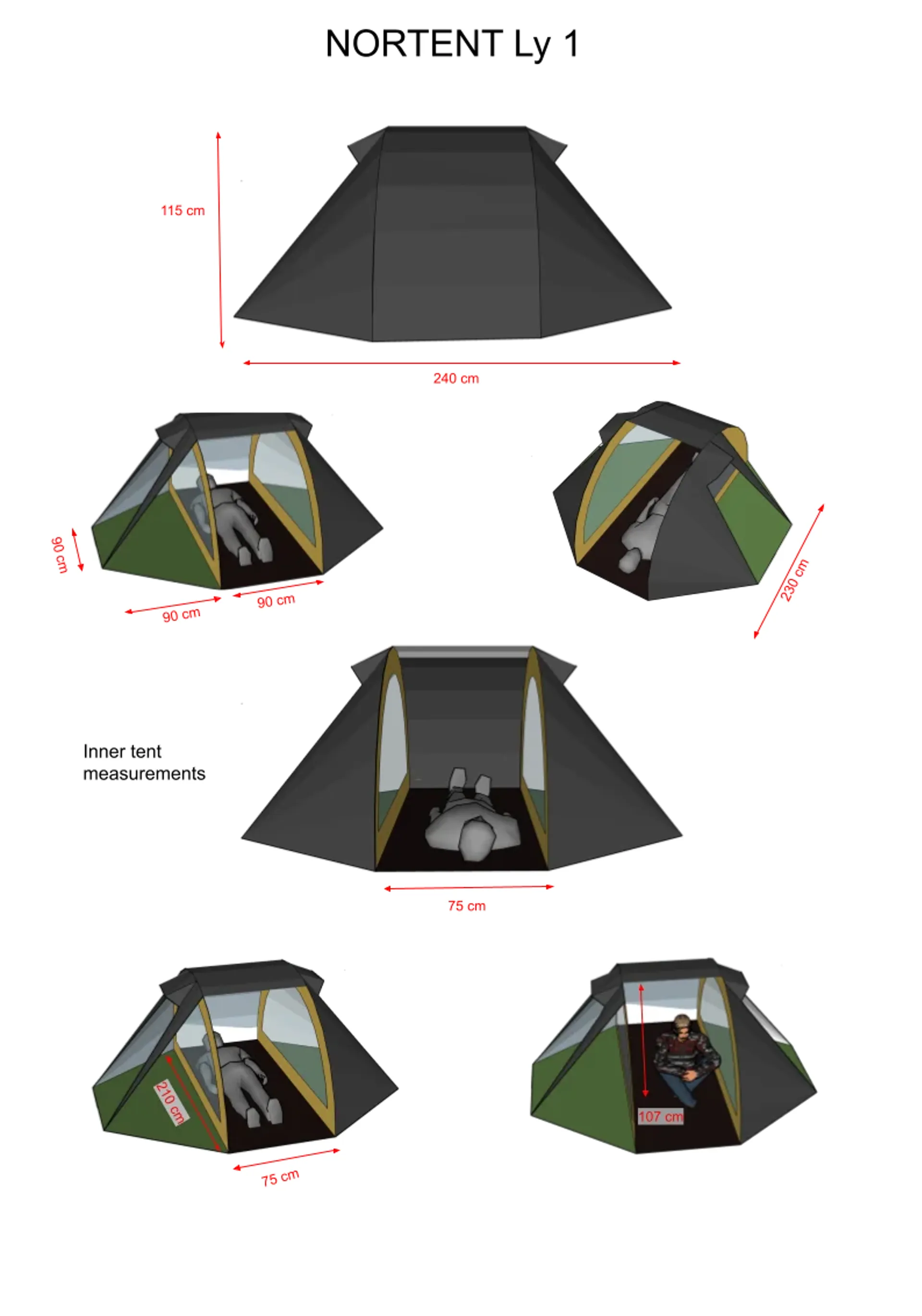 Nortent Ly 1 Floorplan Images