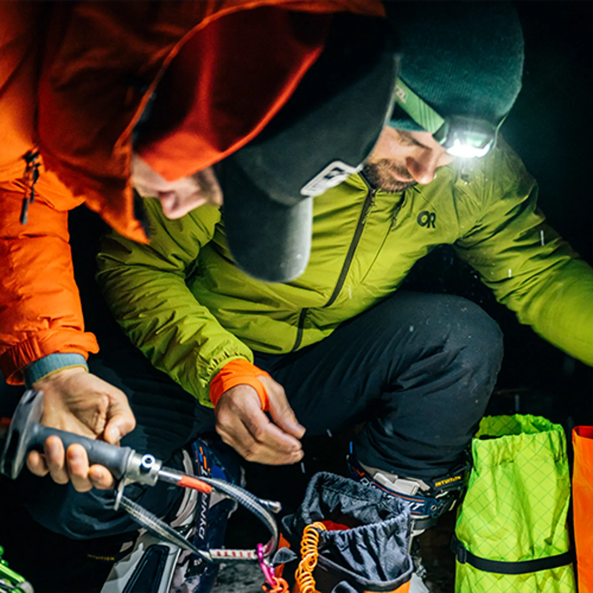 Alpinists and expedition Outdoor Research