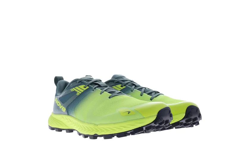 Inov8 Trailtalon Speed Wide Mens in Lime/Forest Green-4