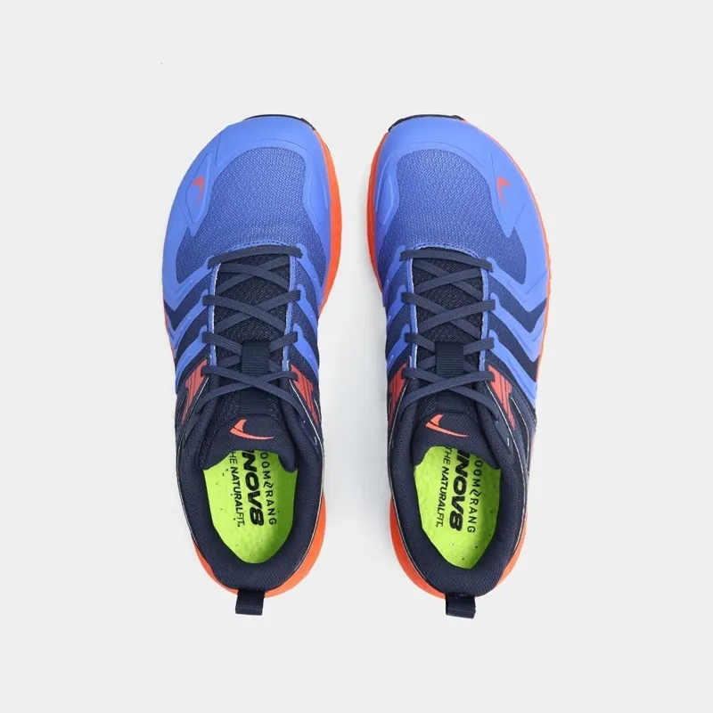 Inov8 Trailtalon Trail Running Shoes Mens in Blue/Orange-4