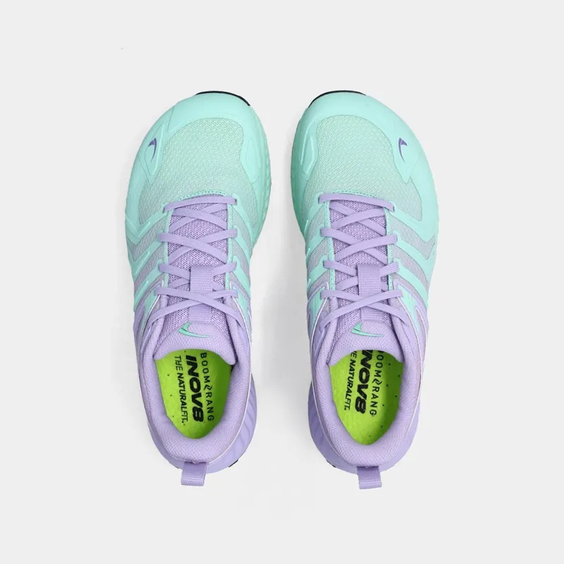 Inov8 Trailtalon Trail Running Shoes Womens in Mint/Lilac-4