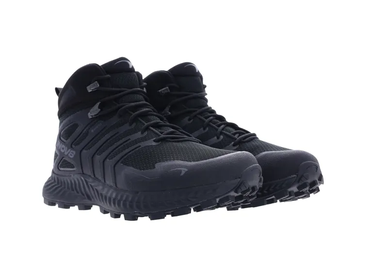 Inov8 Roclite Mid Gore-Tex Walking Boot Womens in Black/Dark Grey-1