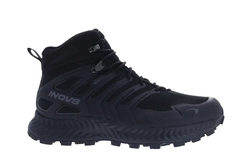 Inov8 Roclite Mid Gore-Tex Walking Boot Womens in Black/Dark Grey