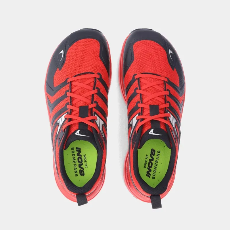 Inov8 TrailTalon Max All Terrain Running Shoes Mens in Red/Black-5