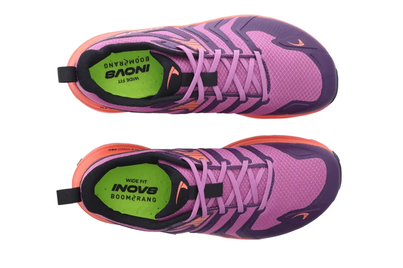 Inov8 TrailTalon Max Wide Womens in Purple/Coral-2