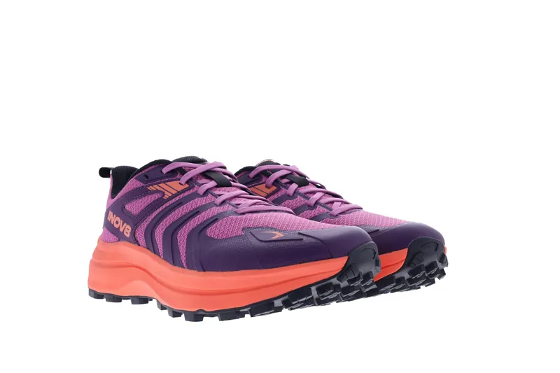 Inov8 TrailTalon Max Wide Womens in Purple/Coral-4