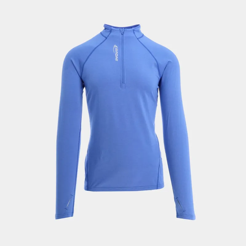 Inov8 Active Half Zip Midlayer Mens in Blue